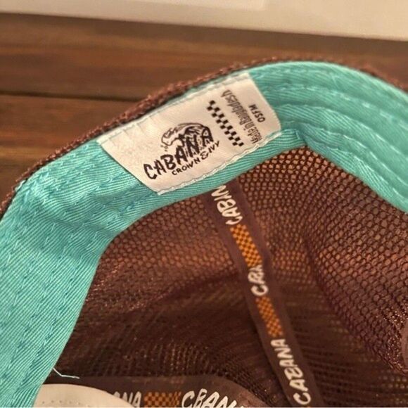 Cabana by Crown & Ivy Tropical Beachy Mesh Hat Men’s - Picture 4 of 6